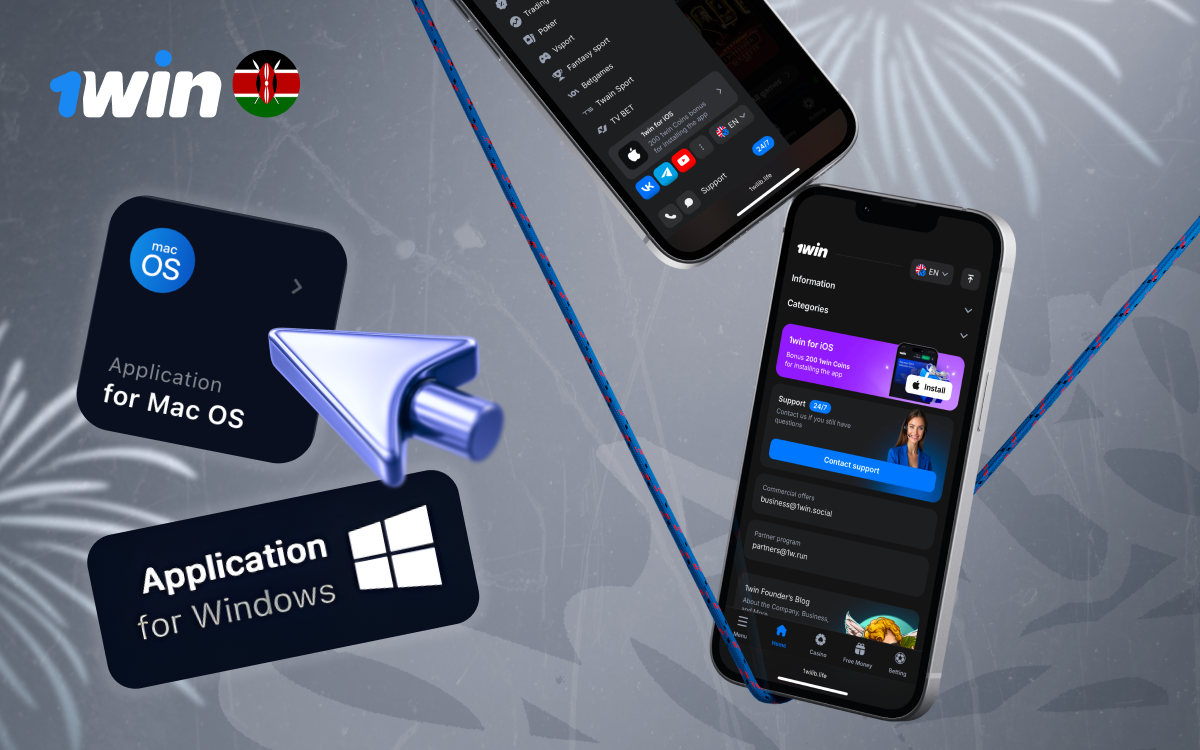1win App Download Kenya, APK and iPhone Setup